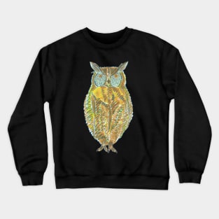 Owl Contemporary Sketch Crewneck Sweatshirt